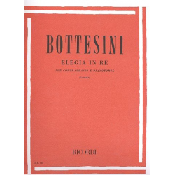 Elegia re maggiore : per - Giovanni Bottesini