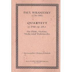 Quartett Op. 28, 1 G-Dur -Paul Wranitzky