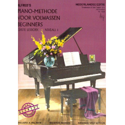 Alfred's Piano-Methode vor volwassen Beginners - Lesboek niveau 1 : -Willard A. Palmer