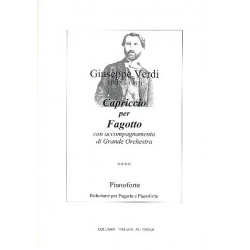 Capriccio für Fagott und Orchester : - Giuseppe Verdi
