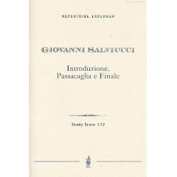 Introduzione, Passacaglia e Finale :  Orchester - Giovanni Salviucci