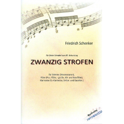Zwanzig Strofen : - Friedrich Schenker