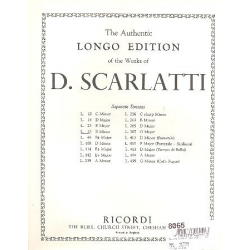Sonate h-Moll L33 (K87) : für Klavier - Domenico Scarlatti