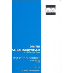 Festliche Ouvertüre op.96 : für 2 Trompeten, - Dmitri Shostakovitch / Schostakowitsch