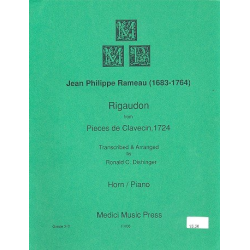Rigaudon from Pièces de clavecin : - Jean-Philippe Rameau