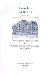 Miniaturtrio G-Dur op.200 Nr.2 : für Klavier, Violine -Cornelius Gurlitt