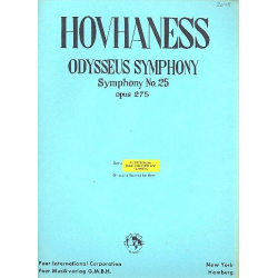 Odysseus Symphony no.25 op.275 : - Alan Hovhaness