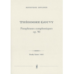 Paraphrases symphoniques, op. 90 für Orchester orch - Louis Theodore Gouvy