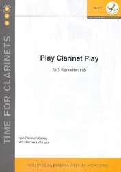 Play Clarinet play : für 3 Klarinetten - Friedrich Gulda