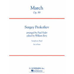March, Op. 99 - Critical Edition with Full Score -Sergei Prokofieff / Arr.Paul Yoder