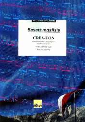 Crea-ton (Konzertstück für Ziegelspiel und Blasorchester) - Gottfried Veit