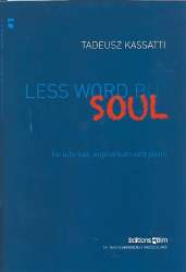 Less Word but Soul : for alto saxophone,