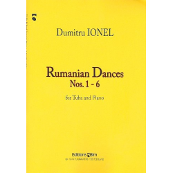 Rumanian dances no.1-6 : for tuba - Ionel Dumitru
