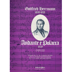 Andante e Polacca für Trompete und Orchester : - Gottfried Herrmann