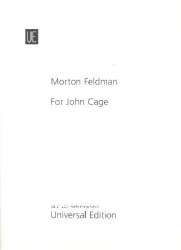 For John Cage - Morton Feldman