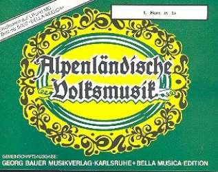 Alpenländische Volksmusik - 16 Horn 1 Eb - Herbert Ferstl