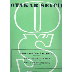 Schule der Bogentechnik op.2,2 : - Otakar Sevcik