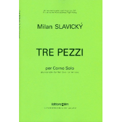 3 pezzi : per corno solo - Milan Slavicky