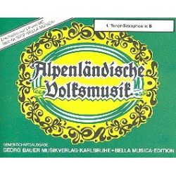 Alpenländische Volksmusik - 08 Tenorsaxophon 1 Bb - Herbert Ferstl