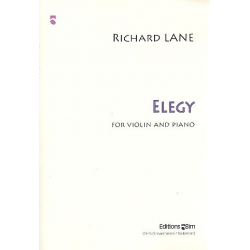 Elegy : for violin and piano - Richard Lane