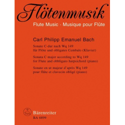 Sonate C-Dur nach Wq149 : für - Carl Philipp Emanuel Bach