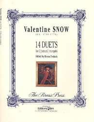 14 Duets : for 2 trumpets (natural trumpets)
