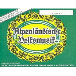 Alpenländische Volksmusik - 33 Bass 2 C -Herbert Ferstl