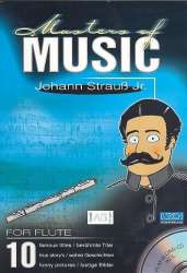 Masters of Music (+CD) : 10 berühmte - Johann Strauß / Strauss (Sohn)