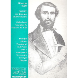 Adagio für Trompete und Orchester : -Giuseppe Verdi