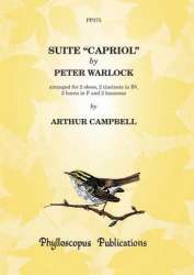 Suite Capriol wind octet - Peter Warlock / Arr. Arthur Campbell