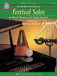FESTIVAL SOLOS, BOOK 3 - BASS CLARINET -Bruce Pearson / Arr.MARY ELLEDGE