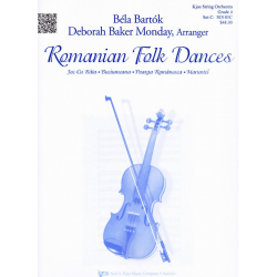 Romanian Folk Dances - Bela Bartok / Arr. Deborah Baker Monday