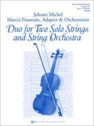 Duo for Two Solo Strings and String Orchestra - Michael Yost / Arr. Marcia Fountain