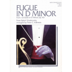 Fugue in D Minor - Piotr Ilich Tchaikowsky (Pyotr Peter Ilyich Iljitsch Tschaikovsky) / Arr. Peter C. Vollmers