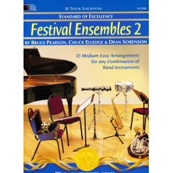 Standard of Excellence: Festival Ensembles, Buch 2 - Tenorsaxophon - Bruce Pearson / Chuck Elledge / Dean Sorenson