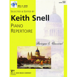 Piano Repertoire: Baroque & Classical - Level 9 -Keith Snell