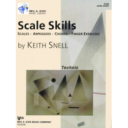 Piano Repertoire Technic: Scale Skills - Level 8 -Keith Snell