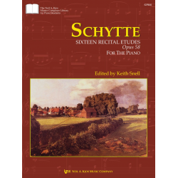 Schytte: 16 Vorspiel Etüden, Opus 58 / 16 Recital Studies -Ludvig Theodor Schytte / Arr.Keith Snell