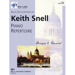 Piano Repertoire: Baroque & Classical - Level 5 -Keith Snell