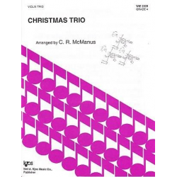 Christmas Trio (Violin-Trio) -Traditional / Arr.Cynthia McManus