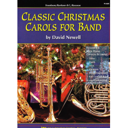 Classic Christmas Carols for Band - Trb./Bar./Bsn. -David Newell