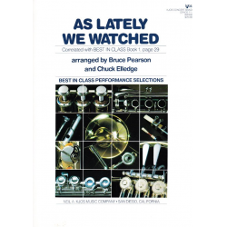 As Lately we watched - Chuck Elledge