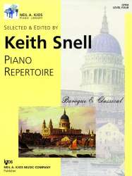 Piano Repertoire: Baroque & Classical - Level 4 -Keith Snell