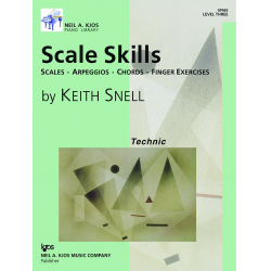 Piano Repertoire Technic: Scale Skills - Level 3 -Keith Snell