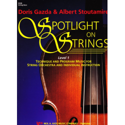 Spotlight on Strings Level 1 - String Bass -Doris Gazda