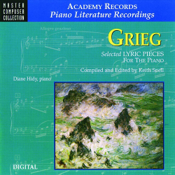 CD: Grieg: Ausgewählte lyrische Stücke / Selected Lyrical Pieces -Keith Snell