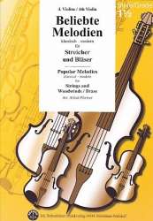 Beliebte Melodien Band 2 - 4. Violine (Bordun) -Diverse / Arr.Alfred Pfortner