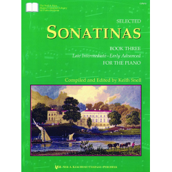 Selected Sonatinas - For The Piano, Book Three - Keith Snell