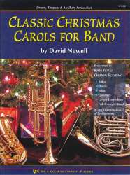 Classic Christmas Carols for Band Drum Set, Timpani - David Newell