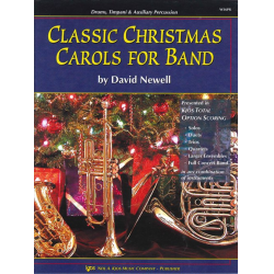 Classic Christmas Carols for Band Drum Set, Timpani -David Newell